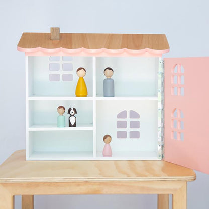 Dollhouse Family Set, Peg people set