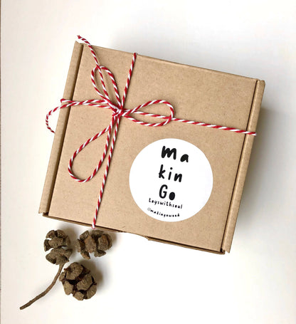 Wooden mushroom, Acorn decorations