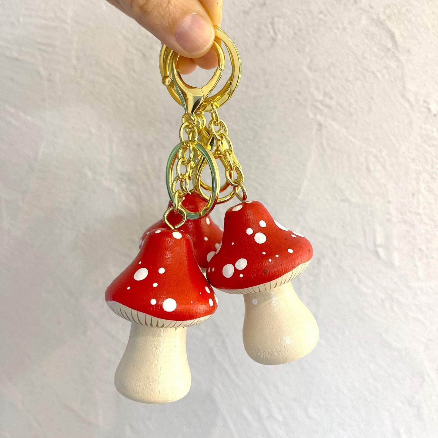 Wooden mushroom, Acorn decorations